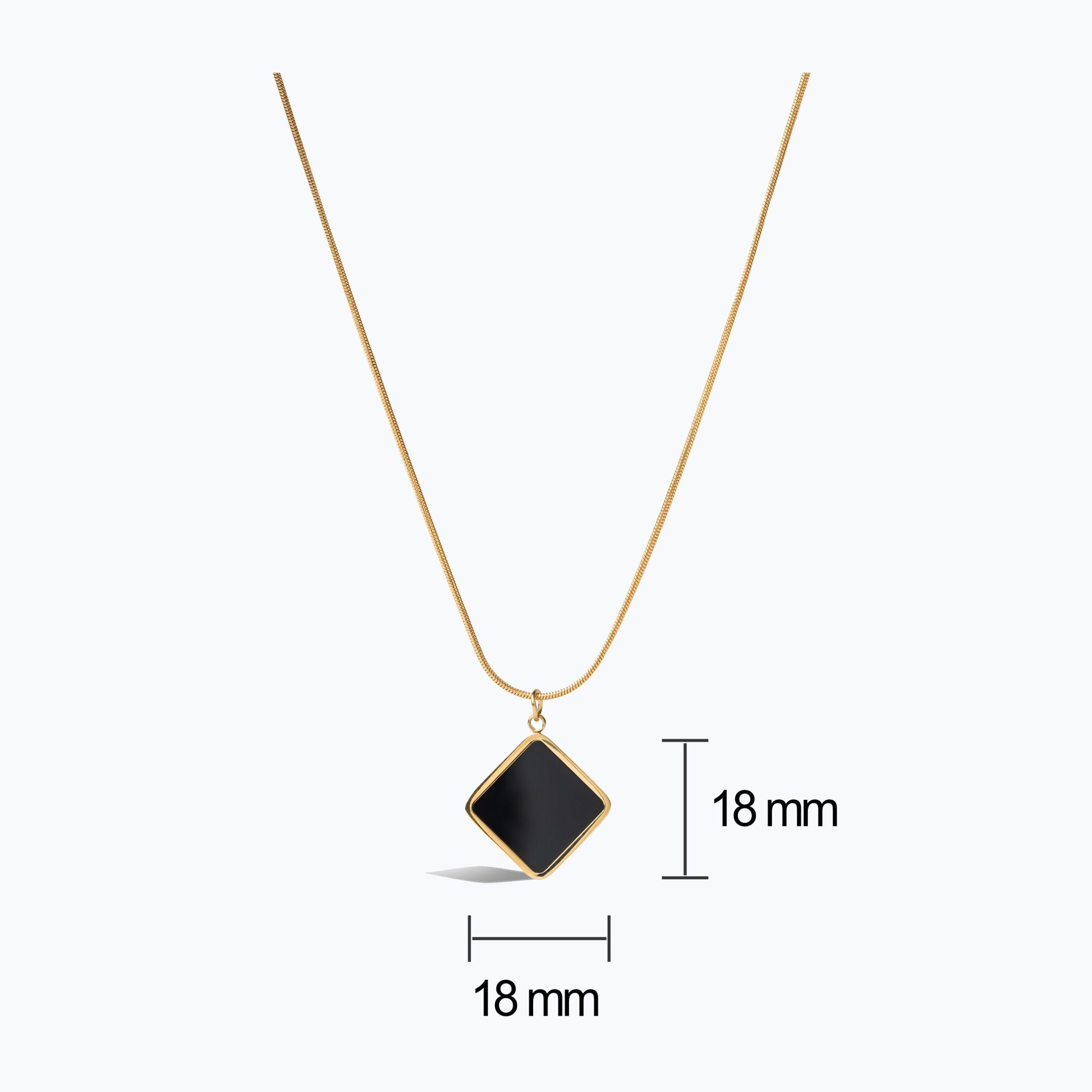 Black Mirage Necklace
