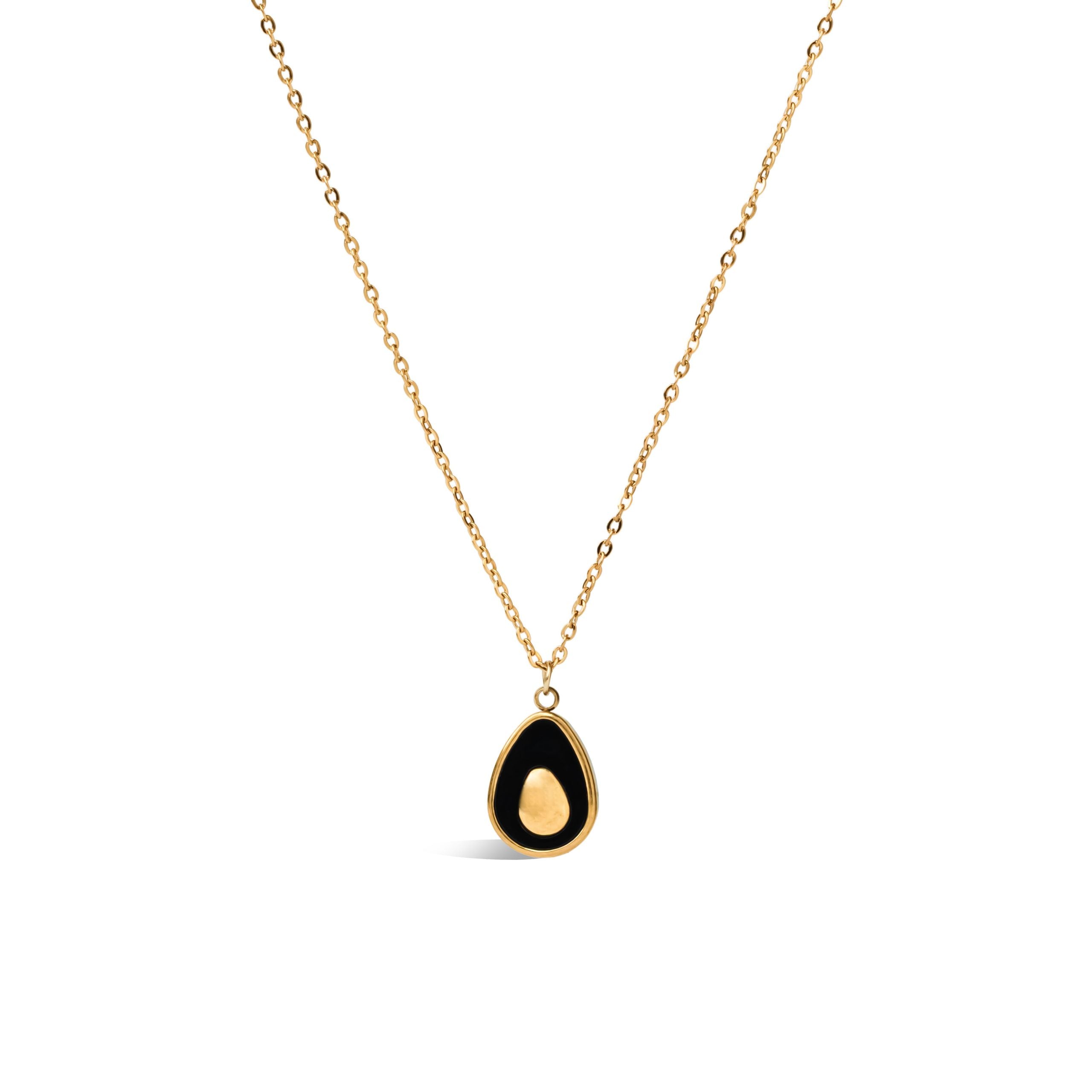 Eclipse Teardrop Necklace
