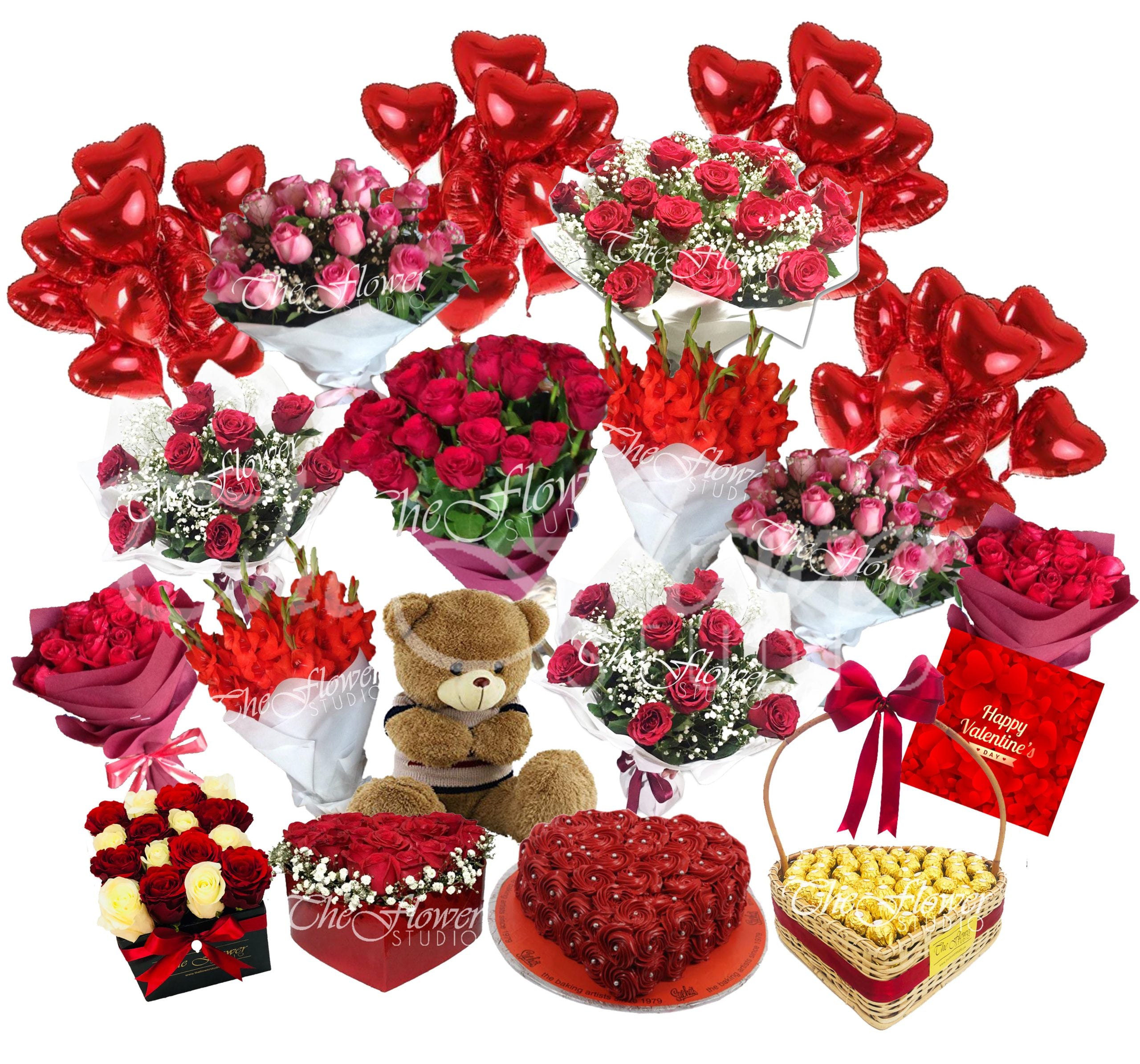Room Full of Premium Flowers