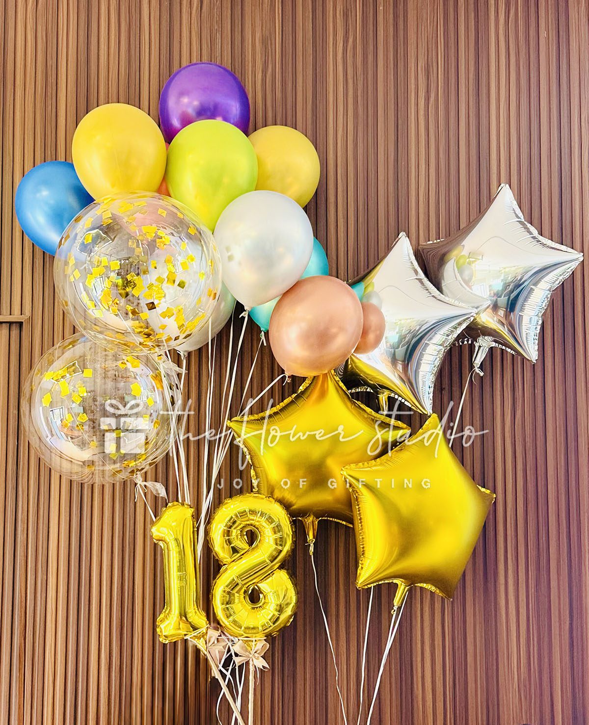 Number Birthday Balloons