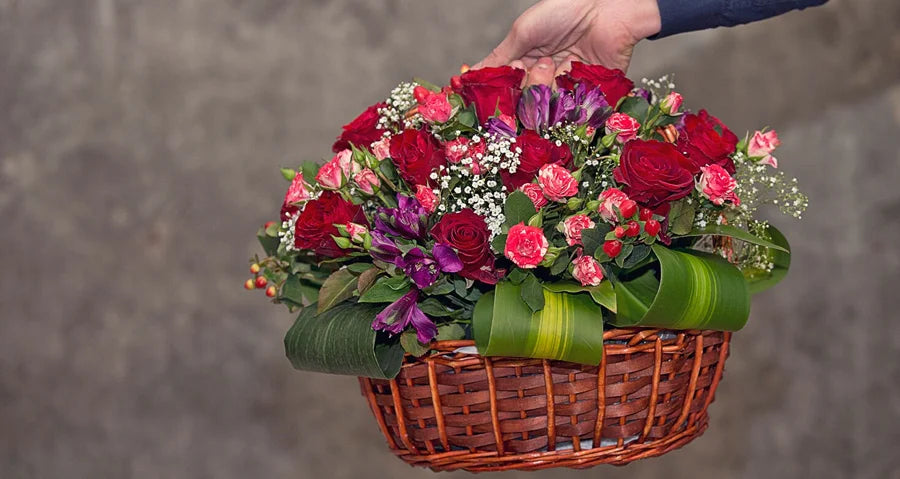 A Symphony of Fragrance and Love in Every Basket from The Flower Studio