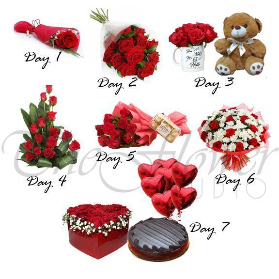 Seven days of Love