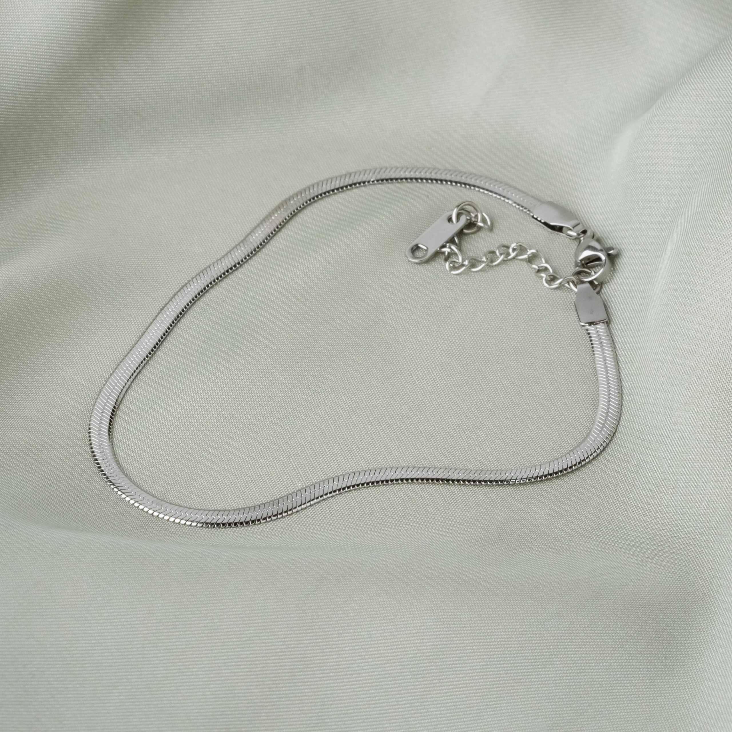 Silver Grace Anklet