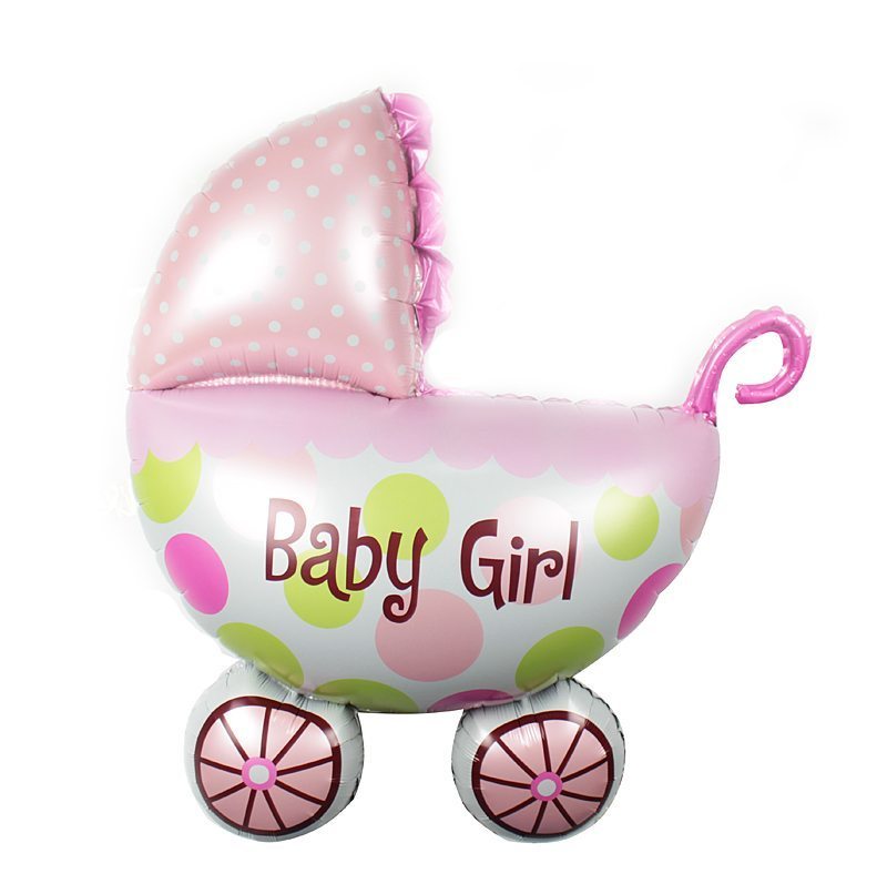 It's a Girl Cart Balloon