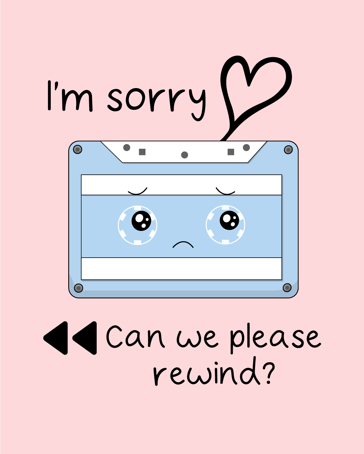 Can We Please Rewind? - Sorry Gift Card