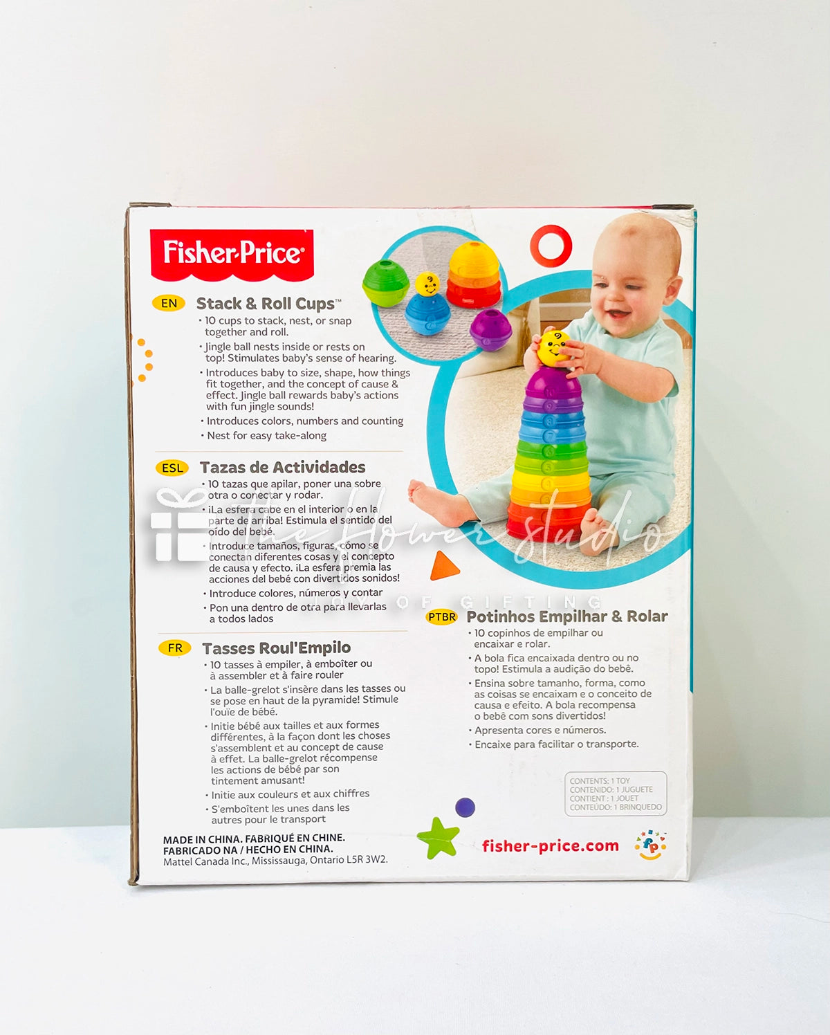 Stack and Roll Cups - Fisher Price