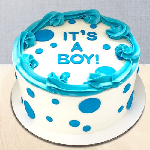 Baby Boy Cake