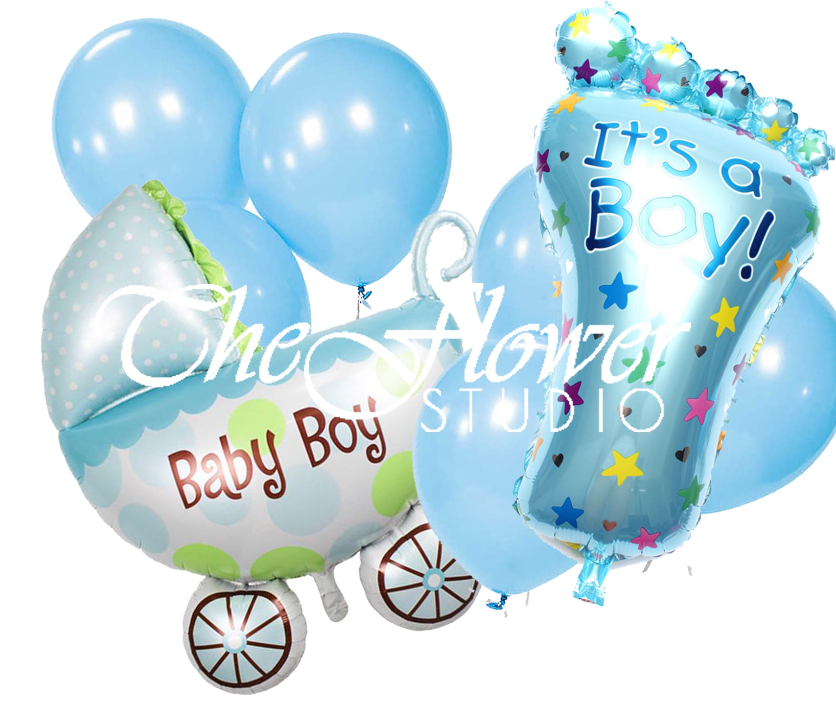 It's a Boy Balloon Bouquet