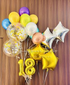 Number Birthday Balloons