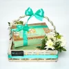Mithai in a Floral Basket