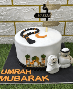 Umrah Mubarak Cake (4 Lbs)