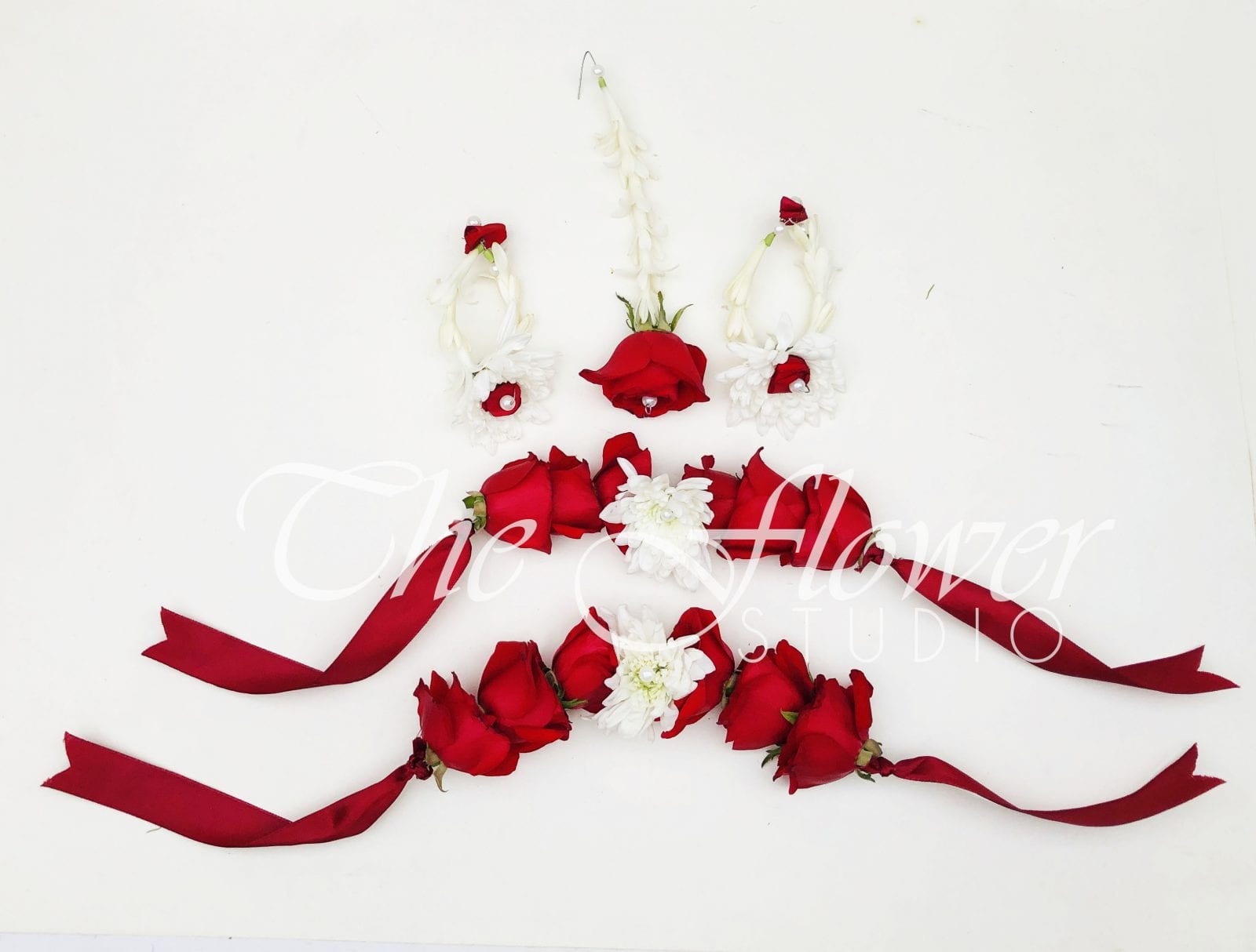 Flower Jewellery 003 Buy Flower Jewellery Set Online Free Delivery
