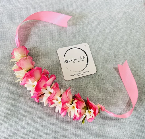 Fresh Flower Bracelet - Pink Rose