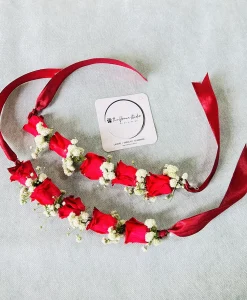 Fresh Flower Bracelet - Red Rose