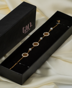 Pearl Charm Bracelet