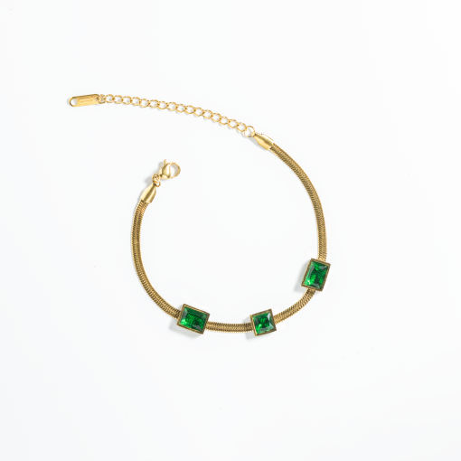 Emerald Glow Bracelet - Image 2