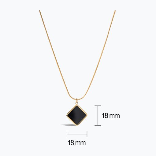 Black Mirage Necklace - Image 4