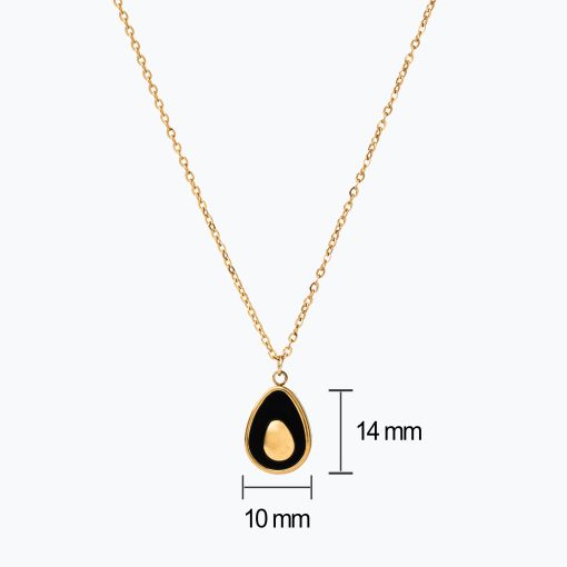 Eclipse Teardrop Necklace - Image 4