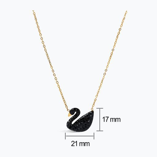 Midnight Swan Necklace - Image 4